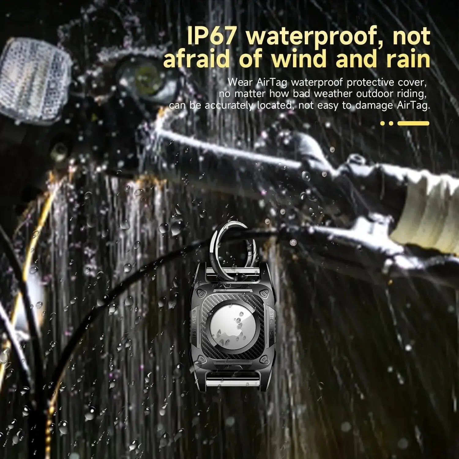 SMART WATERPROOF AIRTAG HOLDER FOR DOGS