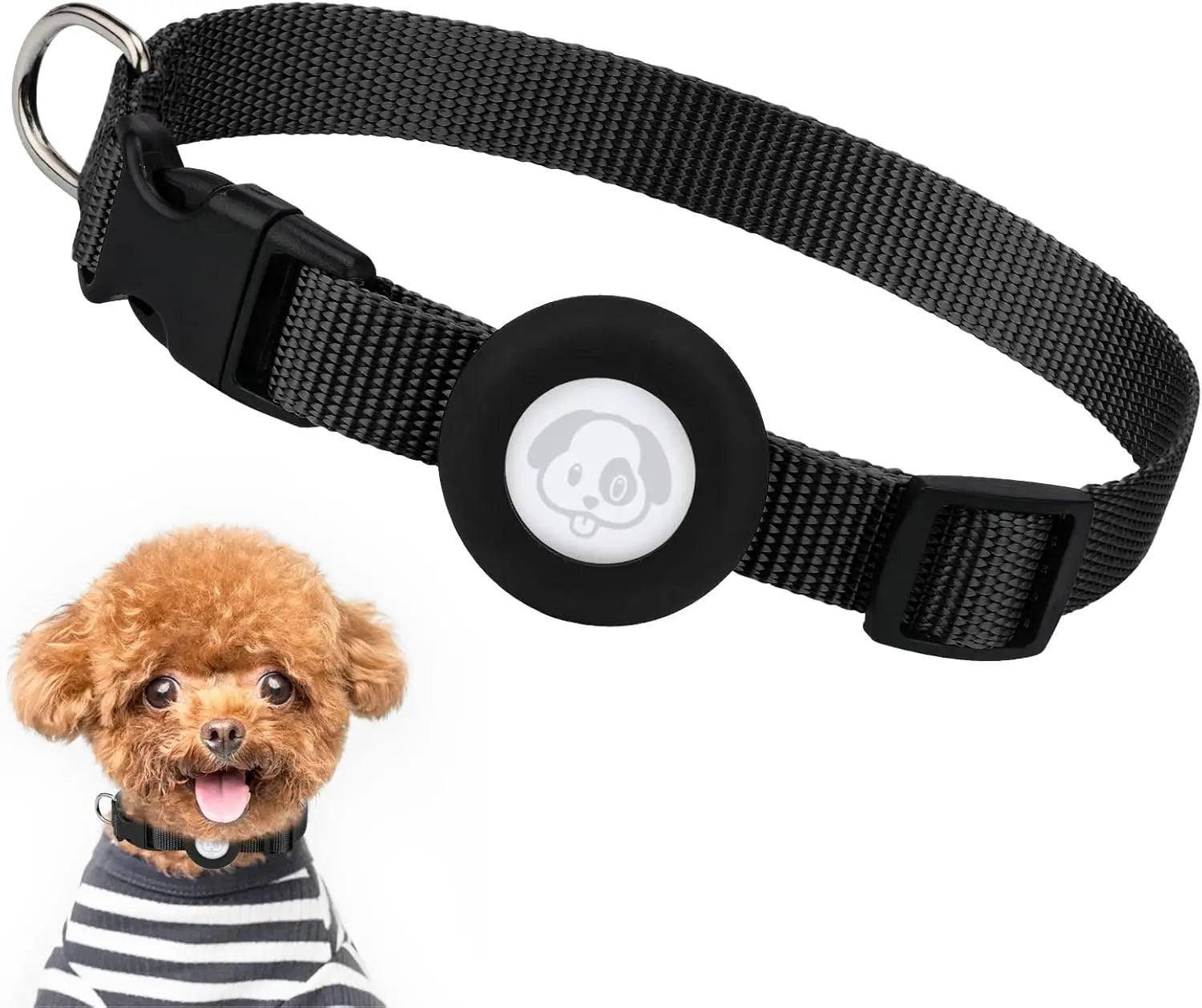 AIR TAG Collar Holder for Small Dogs