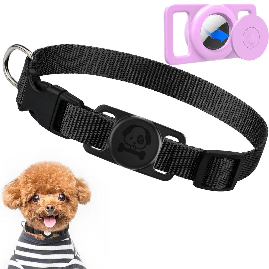 AIR TAG Collar Holder for Small Dogs