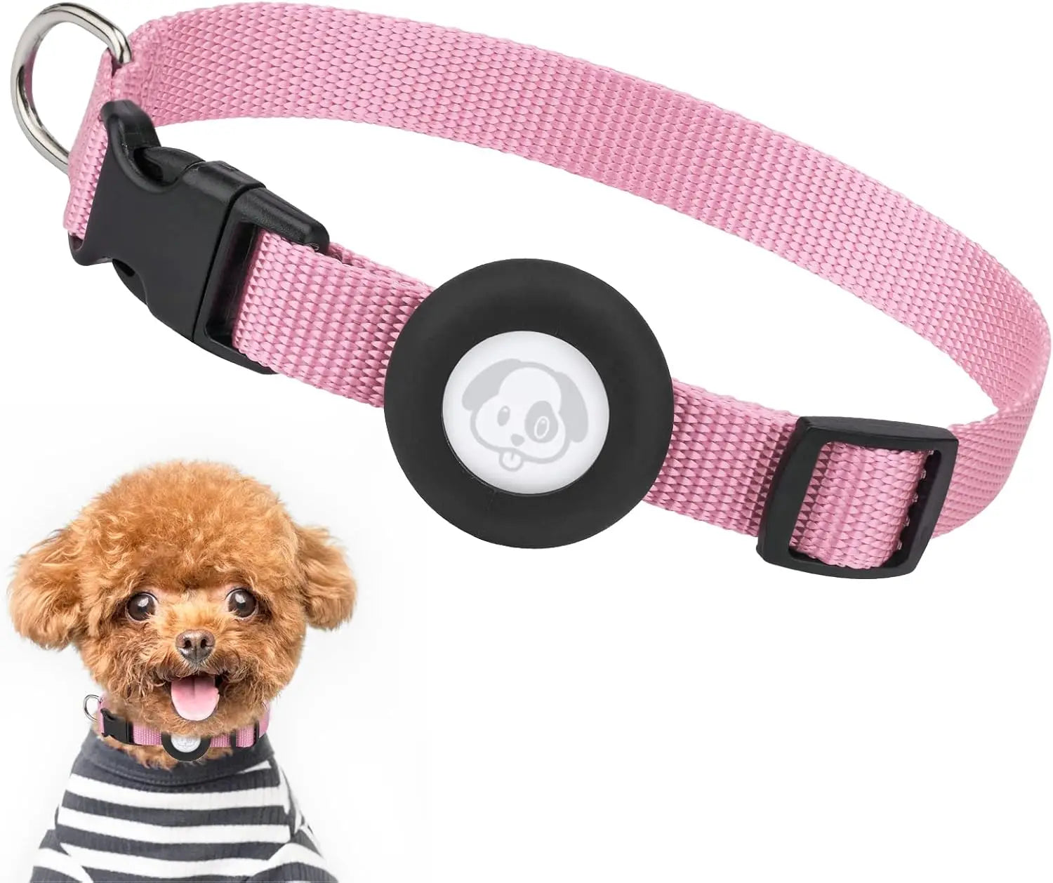 AIR TAG Collar Holder for Small Dogs