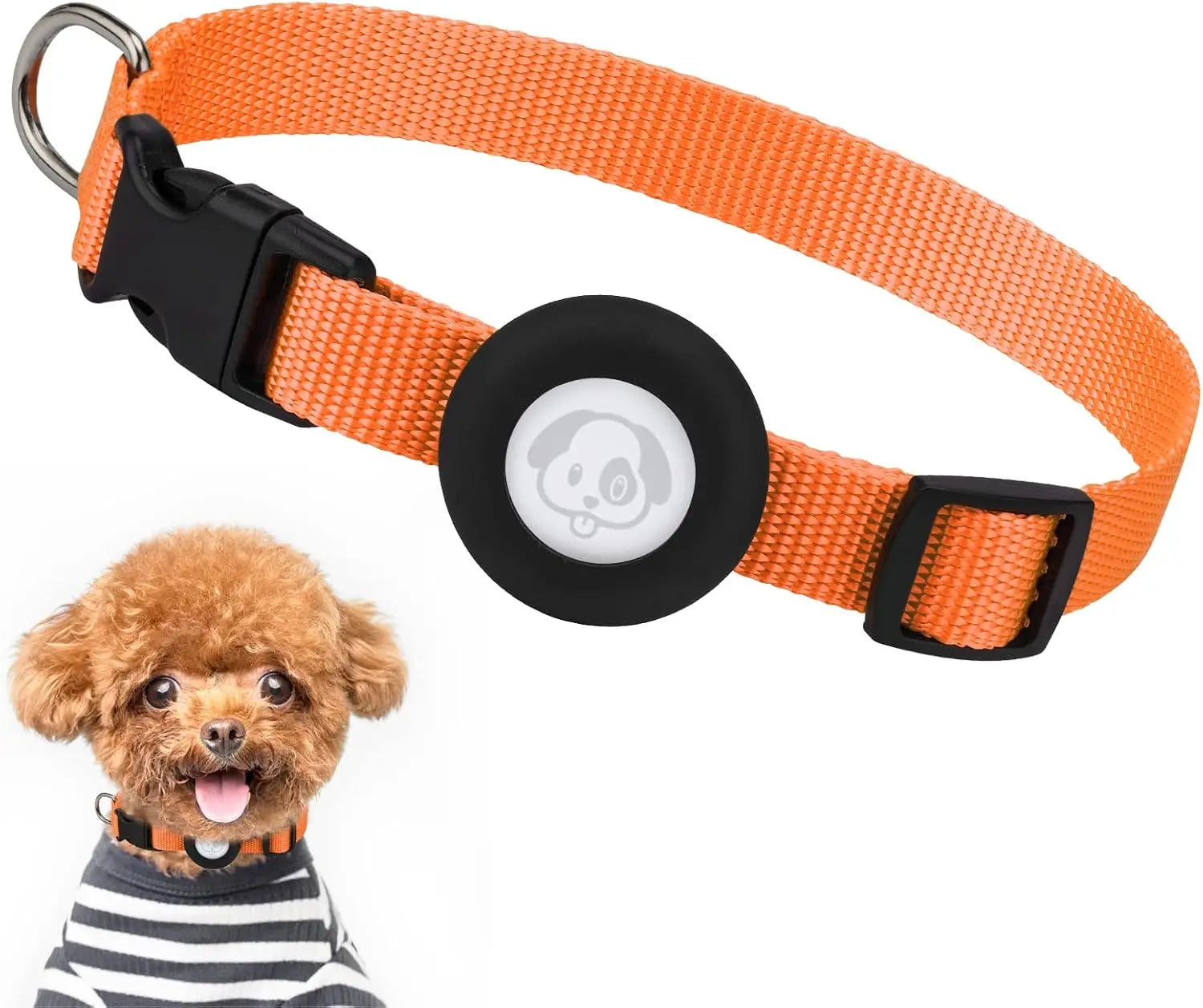 AIR TAG Collar Holder for Small Dogs