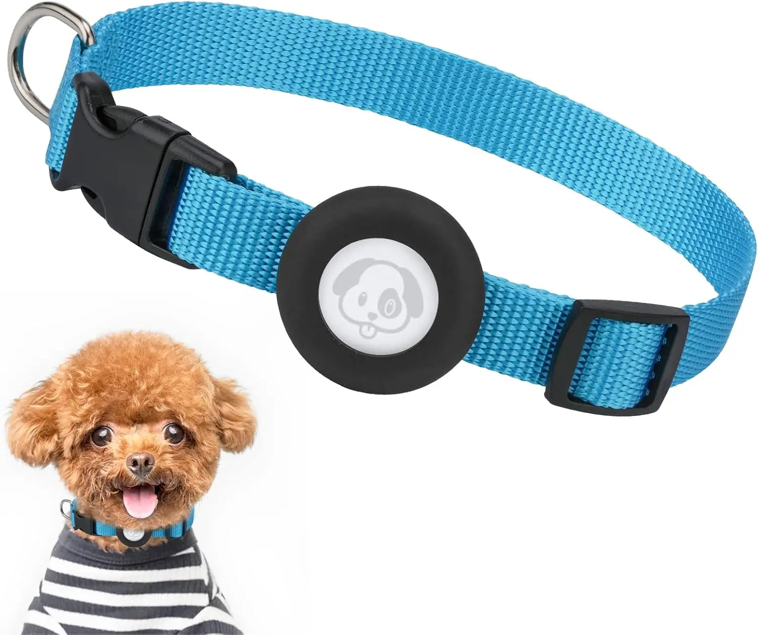 AIR TAG Collar Holder for Small Dogs